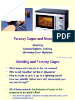 Faraday Cages and Microwaves