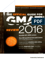 GMAT Review 2016