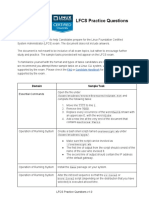 LFCS Practice Questions: Domain Sample Task