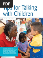 Tips For Talking With Children: Judy Jablon and Charlotte Stetson