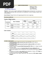 Rohit Singh CV