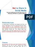 Things To Share in Social Media