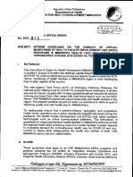 Doh CHD Mimaropa Office Order No. 2020 013 PDF