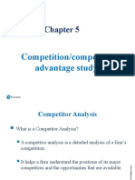Competition/competitive Advantage Study