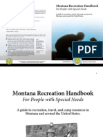 Montana Recreation Handbook: For People With Special Needs
