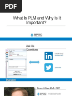 What Is PLM and Why Is It Important?