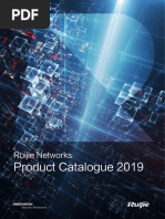 Product Catalogue 2019: Ruijie Networks