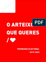 O Arteixo Que Queres - Programa Electoral 2019-2023