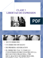 Clase 3 Libertad de Expresion Como Derecho Humano