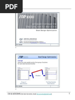 SAP2000 Presentation 200618 Steel Design Optimization