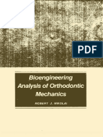Bioengineering Analysis of Orthodontic Mechanics PDF