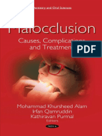 MALOCCLUSION CAUSES, COMPLICATIONS AND Treatment (2018) PDF