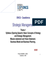 Theme 1 Strategic Management PDF
