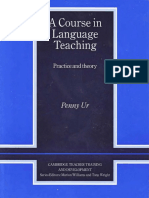 A Course in Language Teaching - Penny Ur PDF