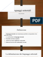 Linguaggi settoriali - Bujor Nichifor.pptx