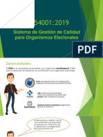 Gestión Calidad Electoral RNEC ISO 54001