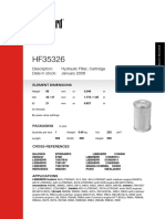 Description: Hydraulic Filter, Cartridge Date in Stock: January 2008