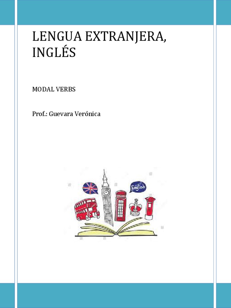 Verbos Modales en Inglés: Ejercicios Interactivos | PDF
