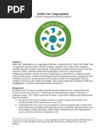 Earth Care Congregations