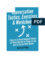 7 Step Conversation Cheat Sheet by Patrick King PDF