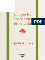 Lo Que He Aprendido en La Vida - Oprah Winfrey-Holaebook