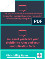 Chapter2 Divisibility Rules