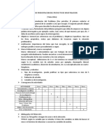 Esquema Del Proyecto de Investigacion