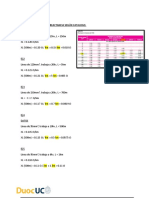 Ejercico de Calculo de Reactancia Según Catalogo