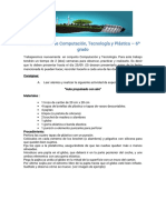 12º Act de Computación, Tecnología y Plástica - 6° Grado