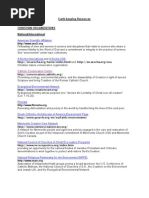 Earth-keeping Resources