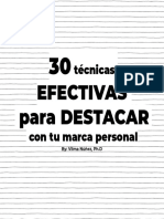 30 EFECTIVAS para BRILLAR Con Tu Marca Personal