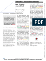 Red-S Cat: The IOC Relative Energy de Ficiency in Sport Clinical Assessment Tool