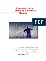 El Desarrollo de La Ingeniería en El Perú y El Mundo PDF