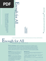 Enough for All Sustainable Living in a Global World