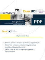 TEMA 3. Conceptos (Incentivos, falacias, beneficio económicos, costos directos, de oportunidad, hundidos, fijos, FPP)