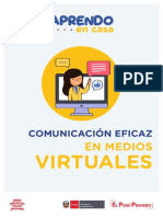 Comunicación Eficaz en Medios Vituales