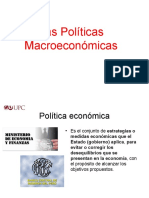 POLITICAS  MACROECONOMIA PPTS