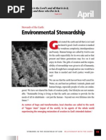 Environmental STEWARDS IN THE HOUSEHOLD OF GOD - The United Church of Christ