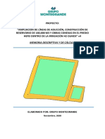 Memoria Descriptiva y de Calculo