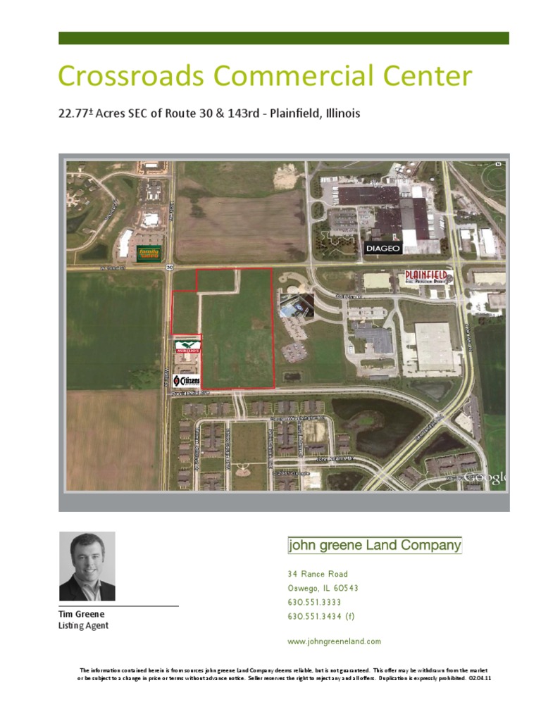 Crossroads Commercial Center PDF Market (Economics) Business