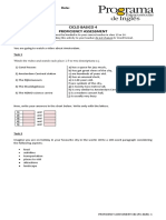 Ciclo Basico 4 Proficiency Assessment: Name: Course Code: Date
