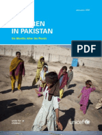 UNICEF Report: Children in Pakistan - Six months after the flood 