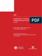 Diagnóstico Y Proceso de Intervención de Un Manuscrito Del S. Xvii