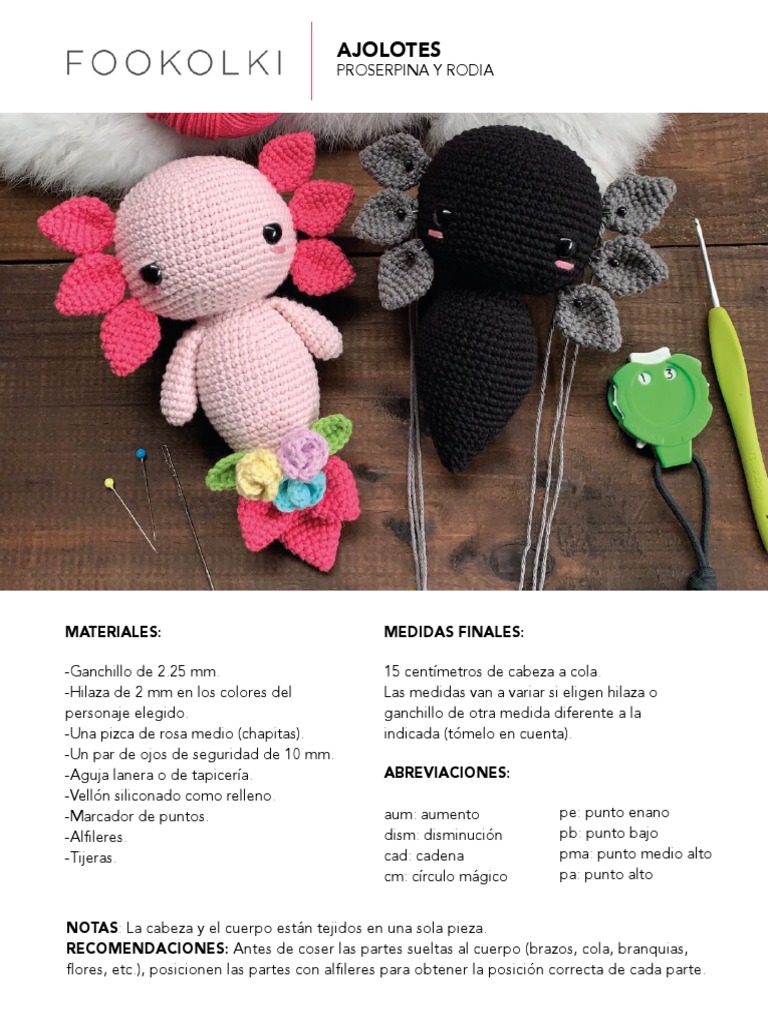 Como rellenar de forma correcta los amigurumis 