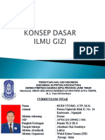 1 - Konsep Dasar Ilmu Gizi