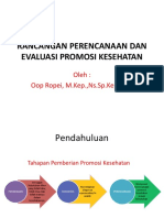 9 Rancangan Perencanaan Promkes PDF