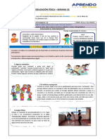 Activ. de Ed. Fisica Ciclo III Semana 32