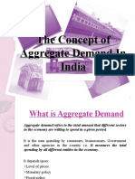 The Concept of Aggregate Demand in India
