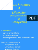 2010 Lecture _ 2 Structure &amp; Diversity of Ecosystems