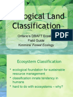 2011 Lecture 3b Ecological Land Classification